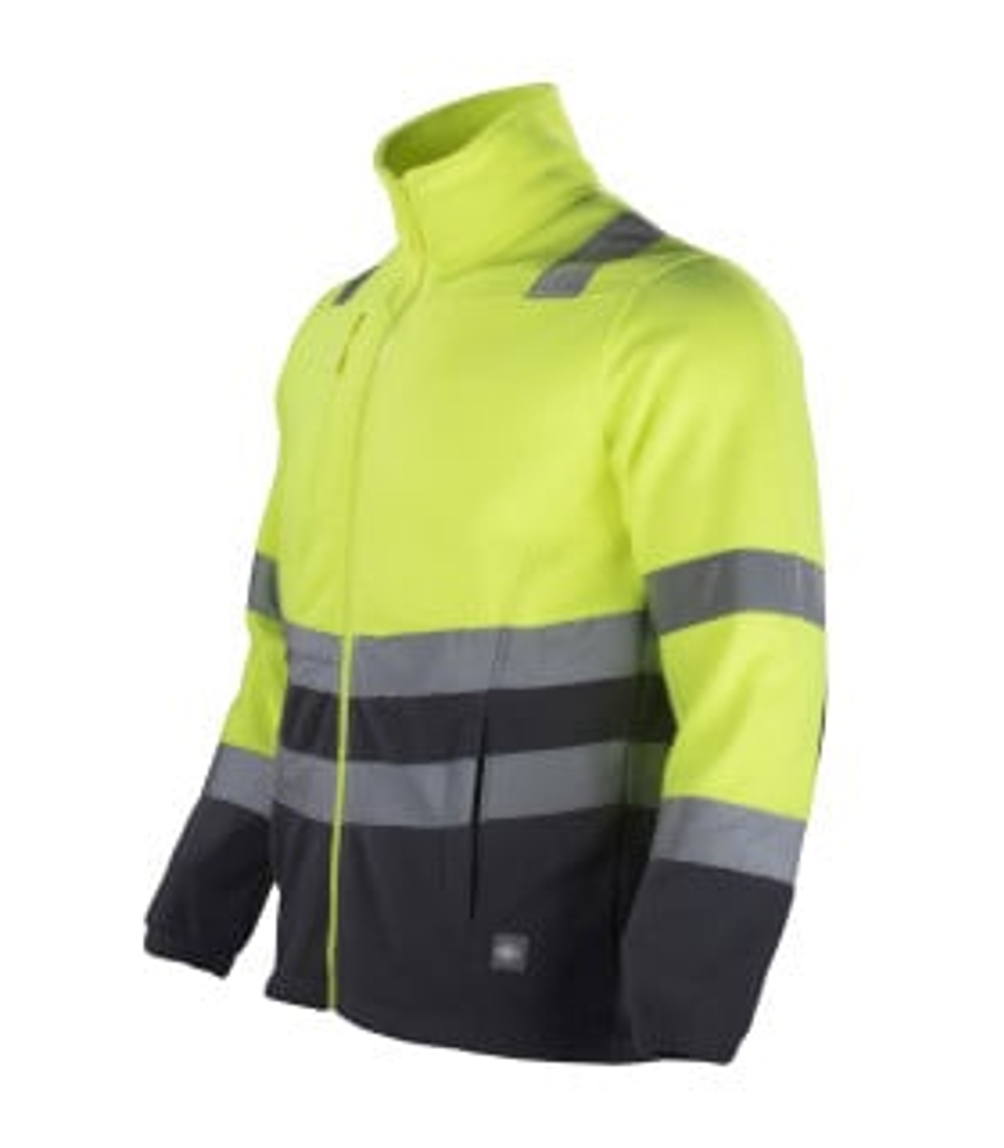 Micropolar Hi-Vis Clase 2 Bi-Color Manga Larga Hombre 7