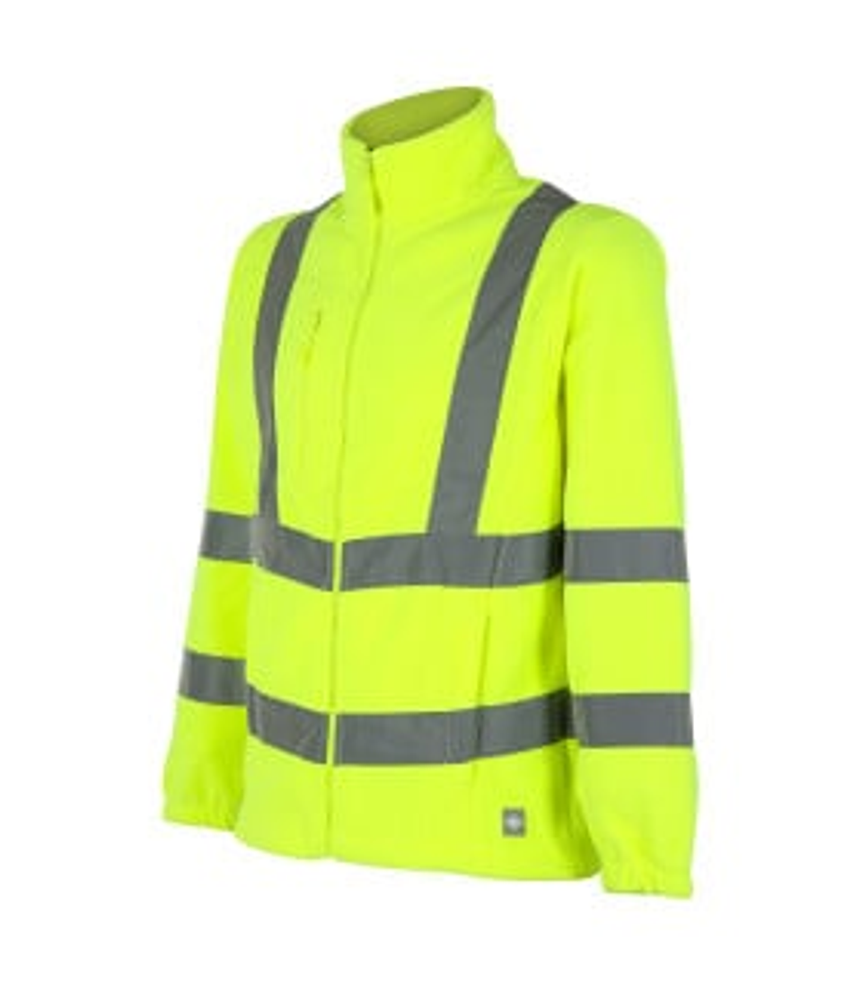 Micropolar Hi-Vis Clase 3 Manga Larga Hombre 7