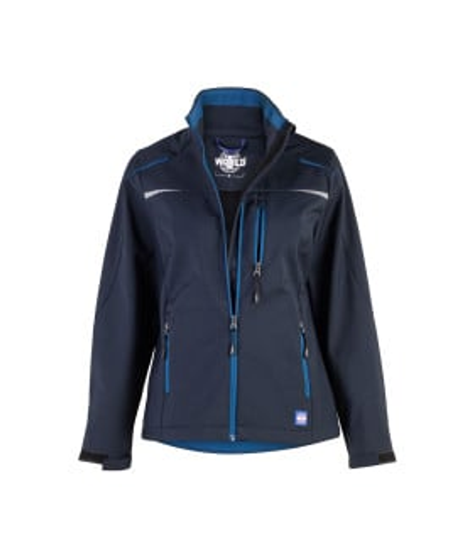 Parka Pangue Softshell Manga Larga Mujer 6