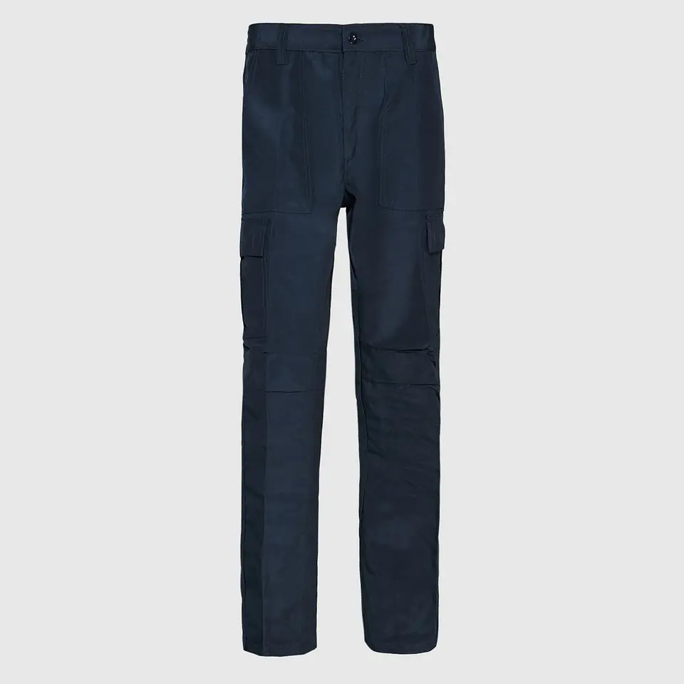Pantalón Cargo Gabardina Cintura Elasticada 4