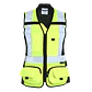 Chaleco Geologo Minero Alta Visibilidad Mujer - Miniatura 1
