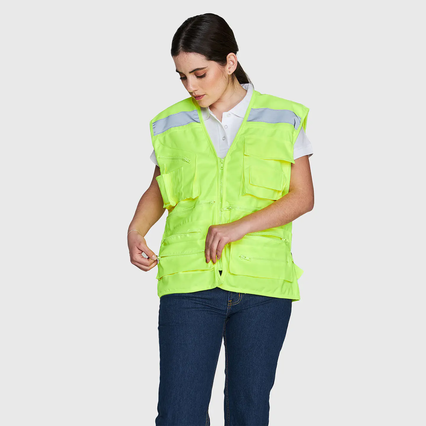 Chaleco Geólogo AV Multibolsillo x Espalda 3