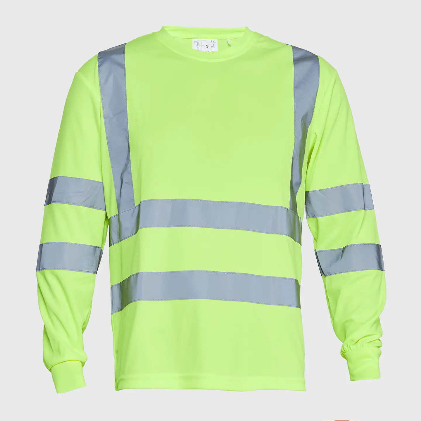 Polera Alta Visibilidad Ml Cuello Polo 1