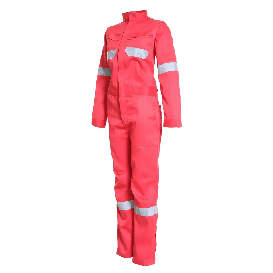 Overol Gabardina Con Reflectante Mujer 7
