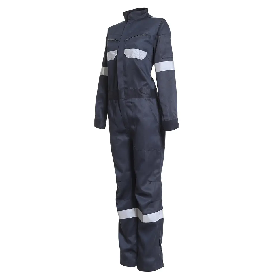 Overol Gabardina Con Reflectante Mujer 12