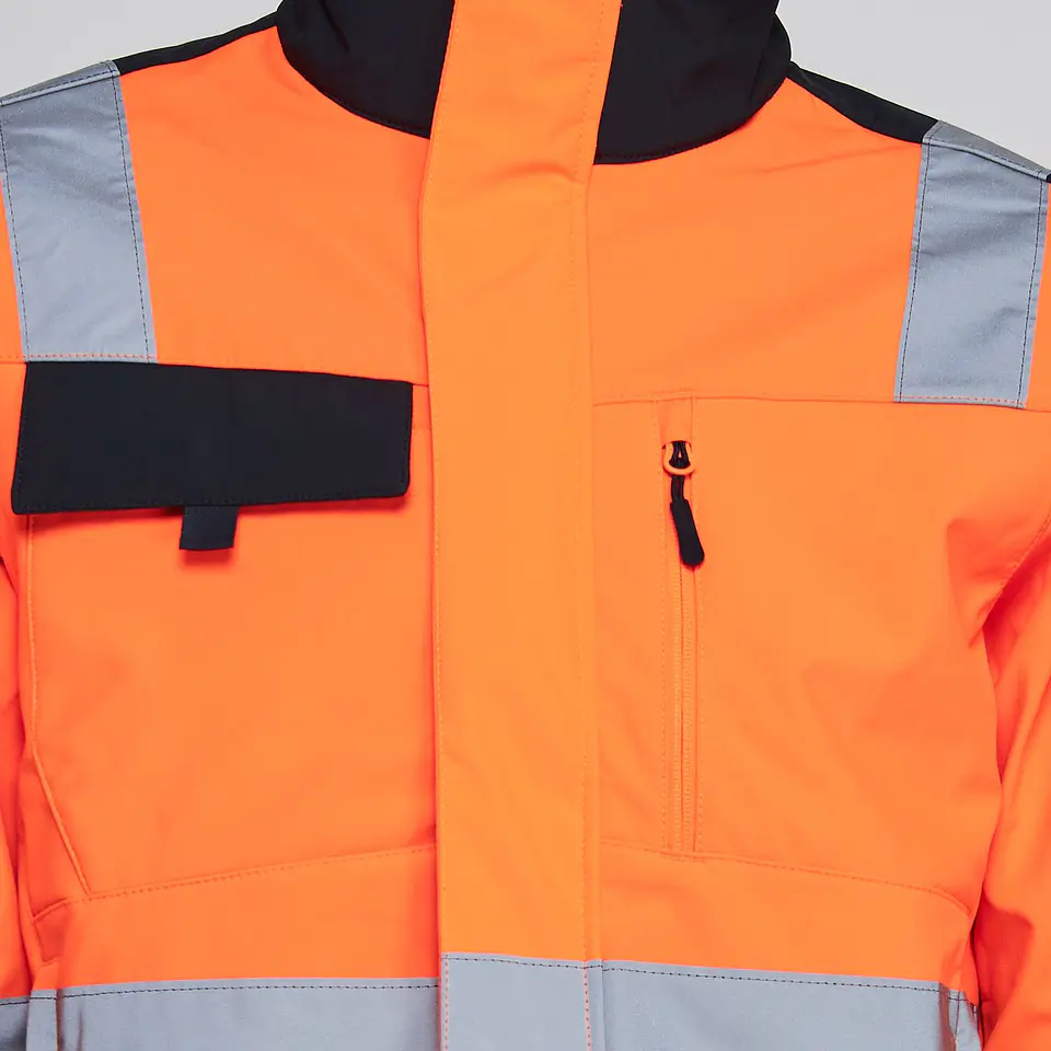 Softshell Bicolor Alta Visibilidad 5