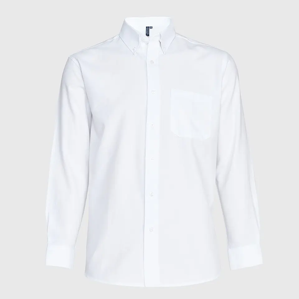 Camisa Oxford B/Pegado M/L 2