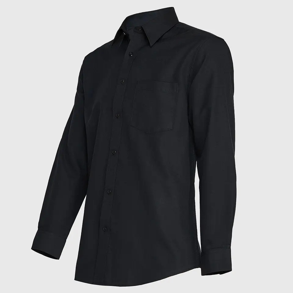 Camisa Oxford Bolsillo Pegado M/L 2