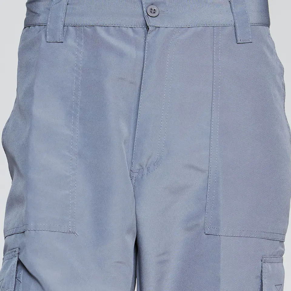 Pantalón Cargo Poplin Cintura Elasticada 3