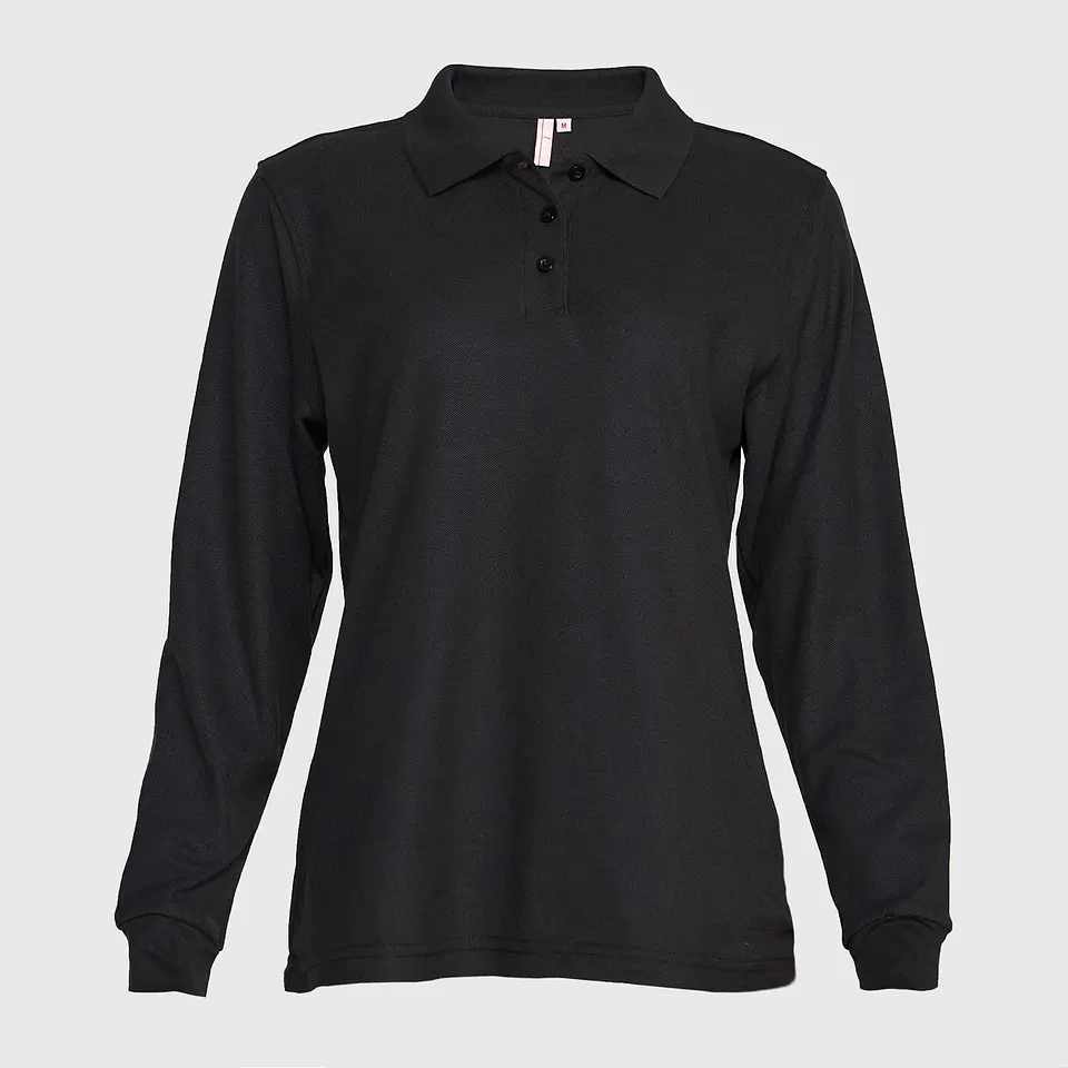 Polera Pique Tc Ml Mujer 1