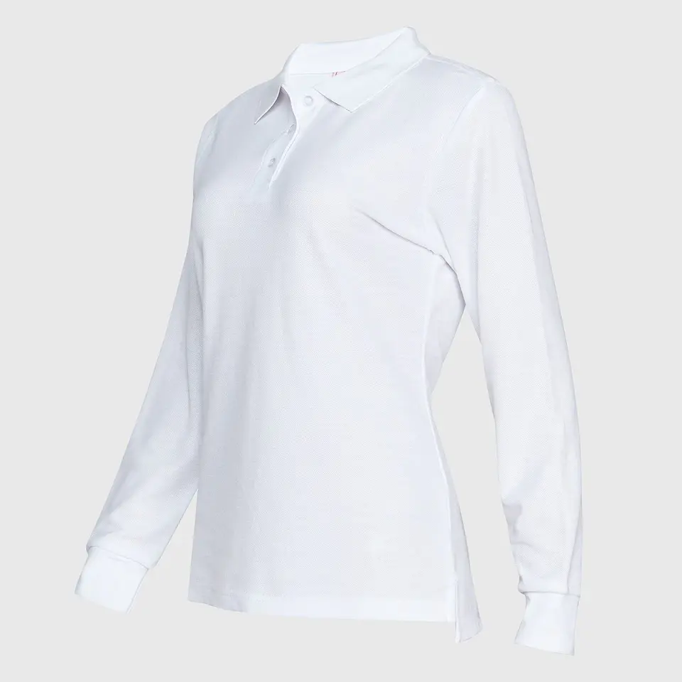 Polera Pique Tc Ml Mujer 8
