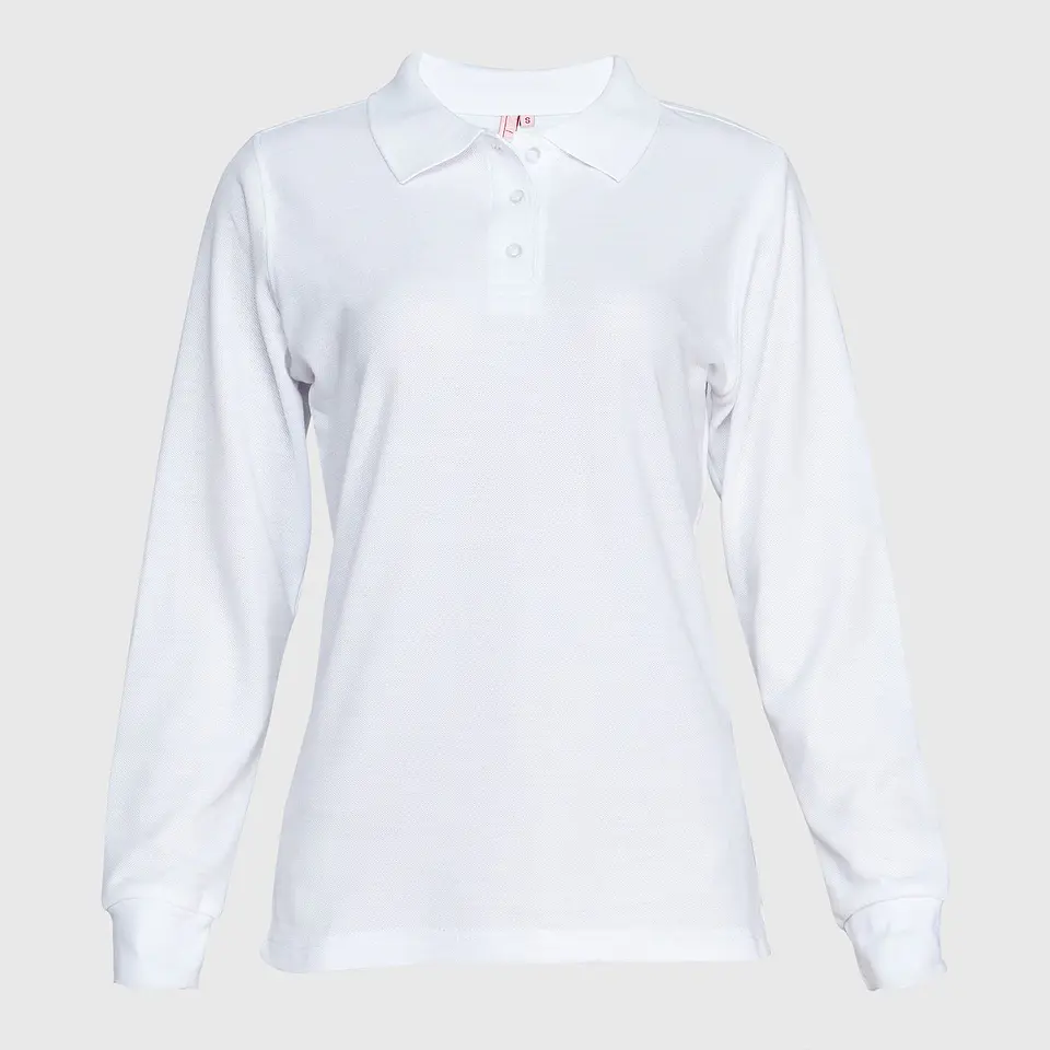 Polera Pique Tc Ml Mujer 9