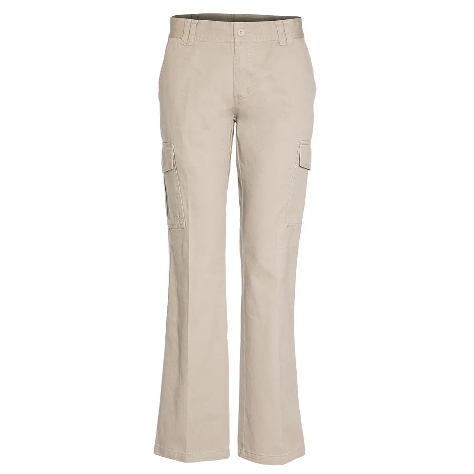 Pantalon Cargo Gabardina Mujer 5