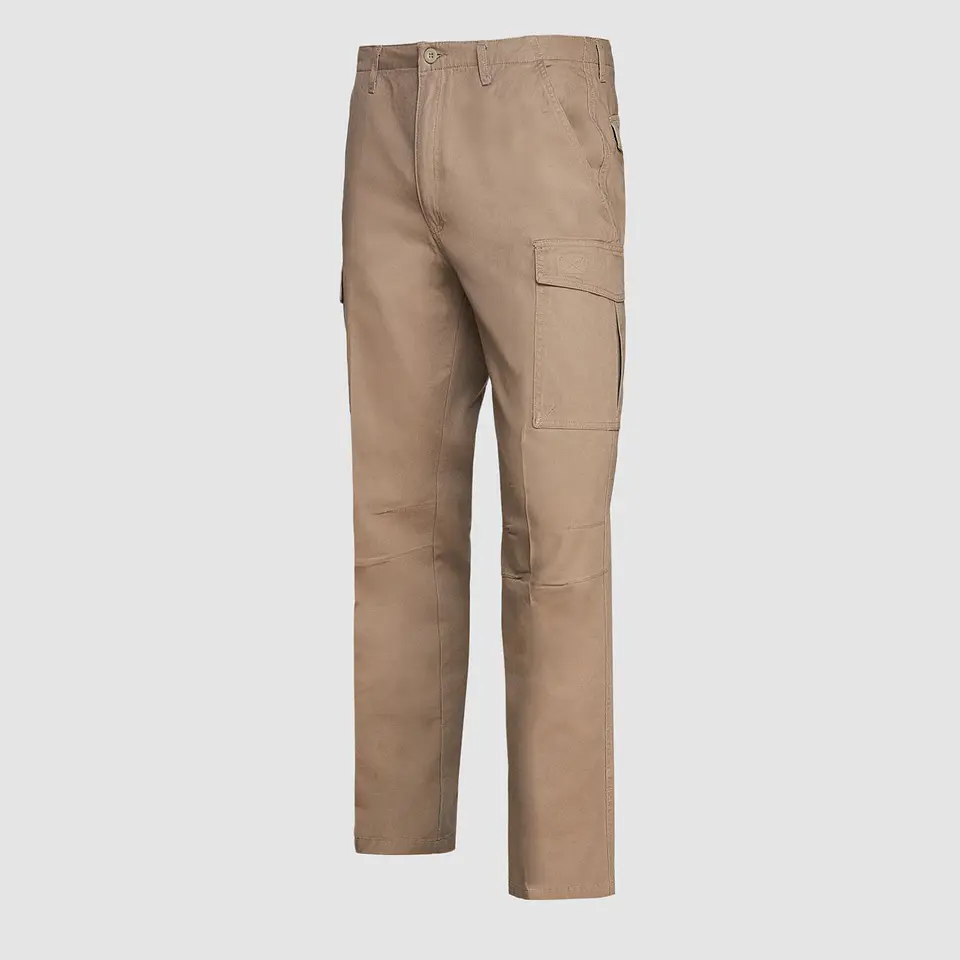 Pantalon Cargo Gabardina Hombre 1