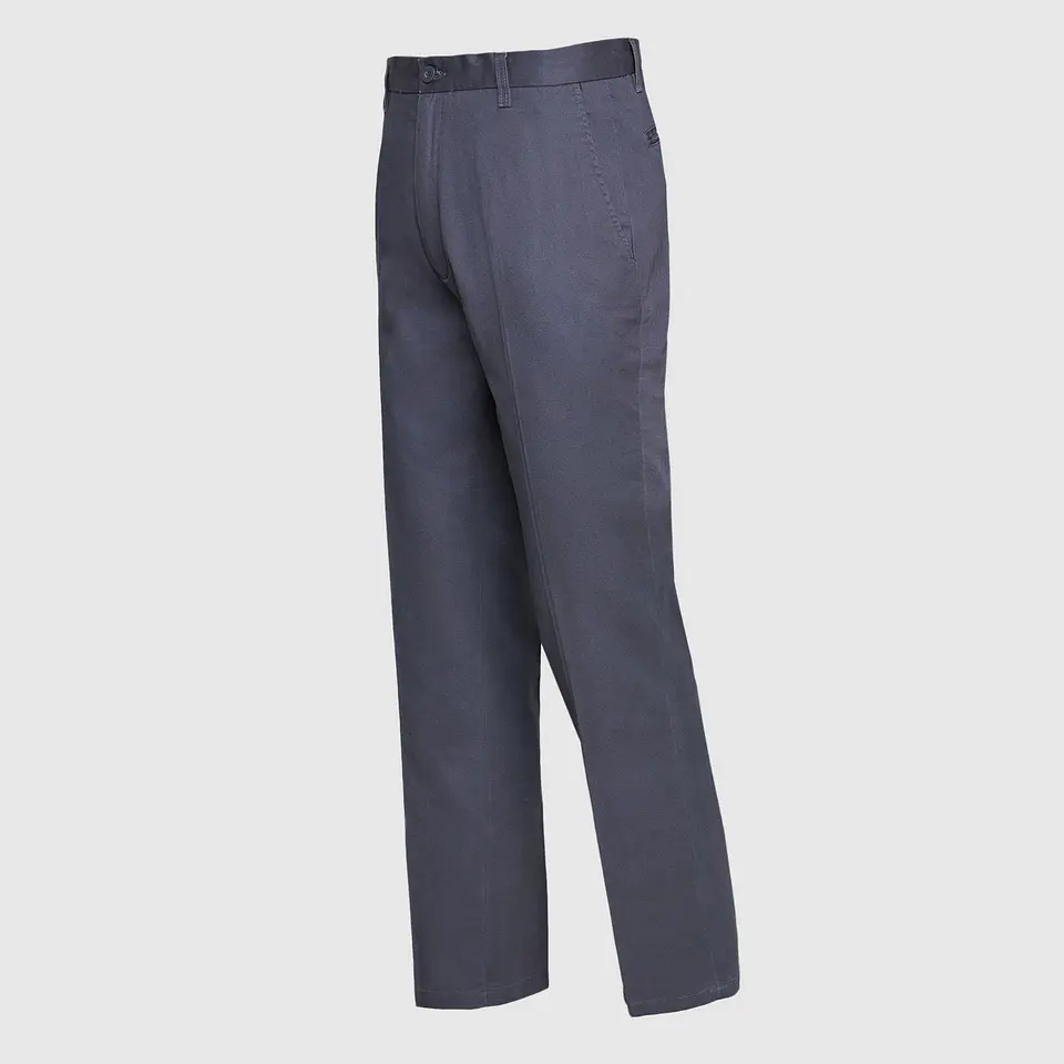 Pantalon Gabardina Hombre S/Pinzas 4
