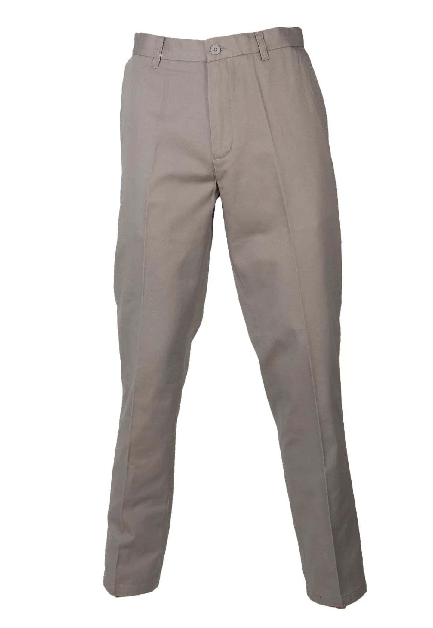 Pantalon Gabardina Hombre S/Pinzas 1