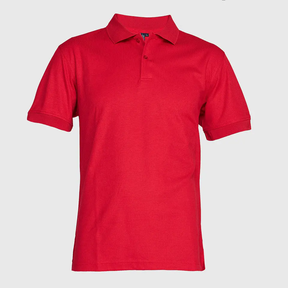 Polera Waffle 60/40 M/C Hombre 2