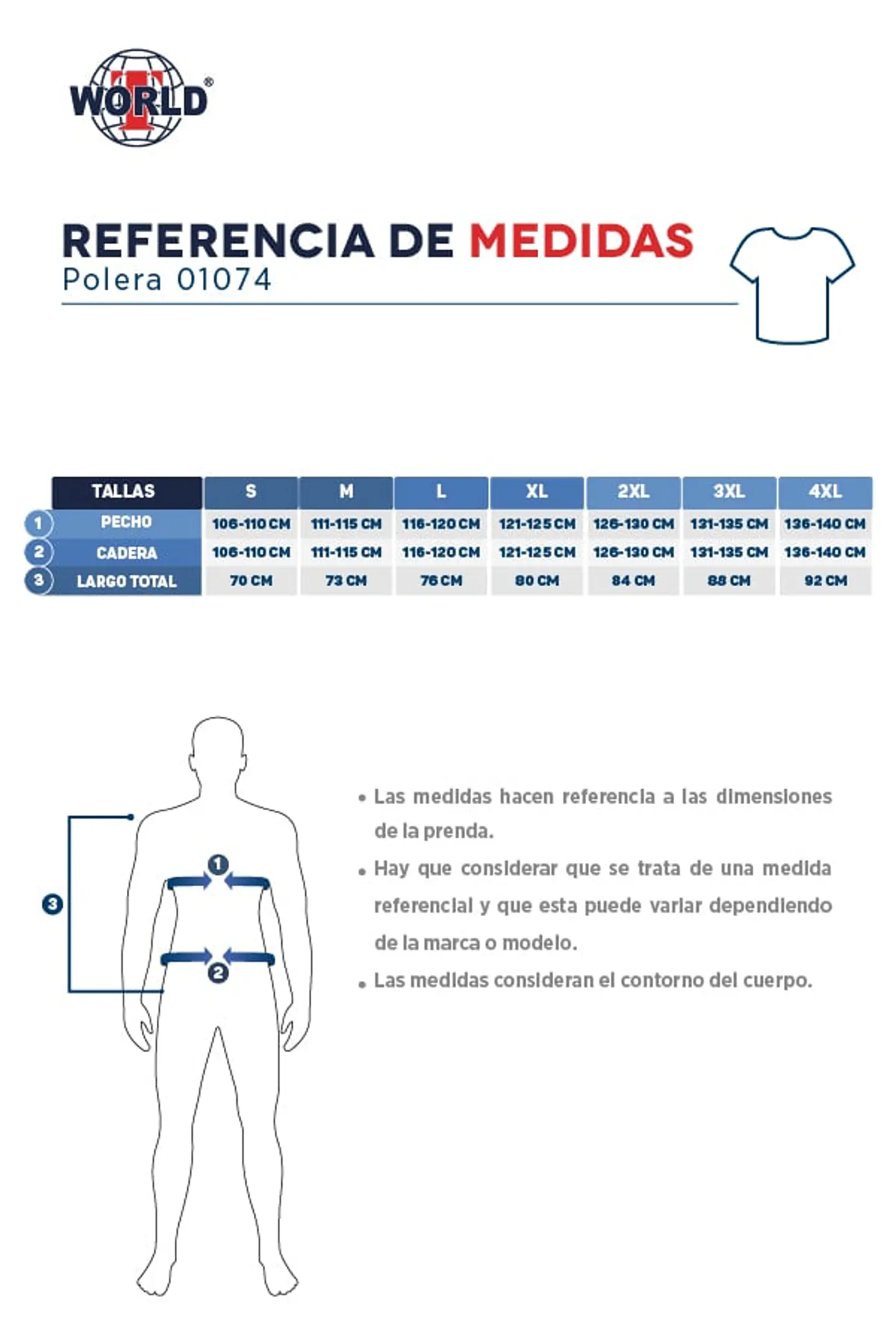 POLERA M/L HOMBRE 100% ALG 170G 17