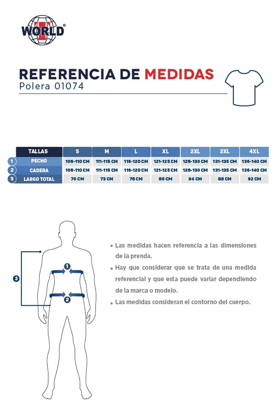 POLERA M/L HOMBRE 100% ALG 170G 17