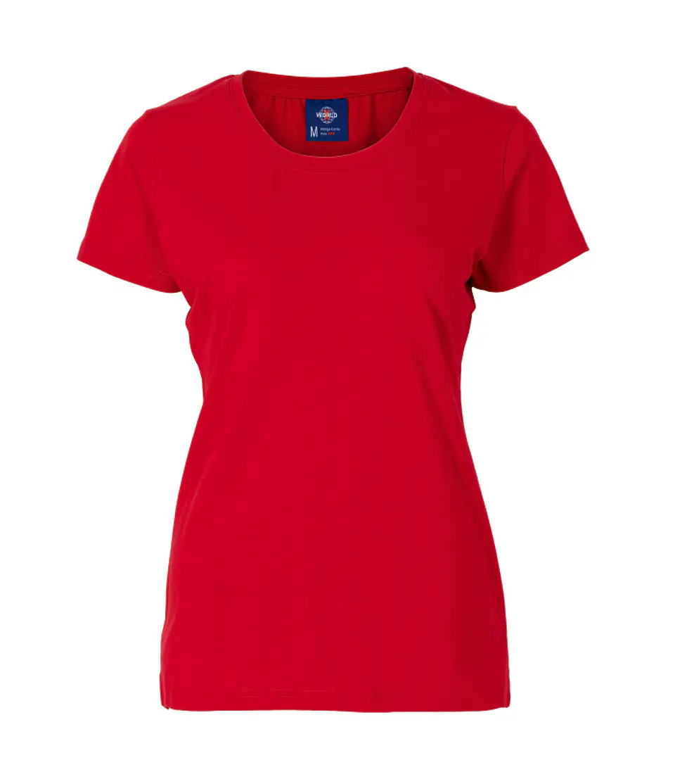 POLERA M/C MUJER 95% ALG 5% SPX 5