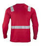 POLERA HIBRIDA C/REFLECTIVA M/LARGA 60% ALG 40% - Miniatura 4