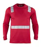 POLERA HIBRIDA C/REFLECTIVA M/LARGA 60% ALG 40% - Miniatura 5