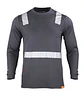 POLERA HIBRIDA C/REFLECTIVA M/LARGA 60% ALG 40% - Miniatura 9