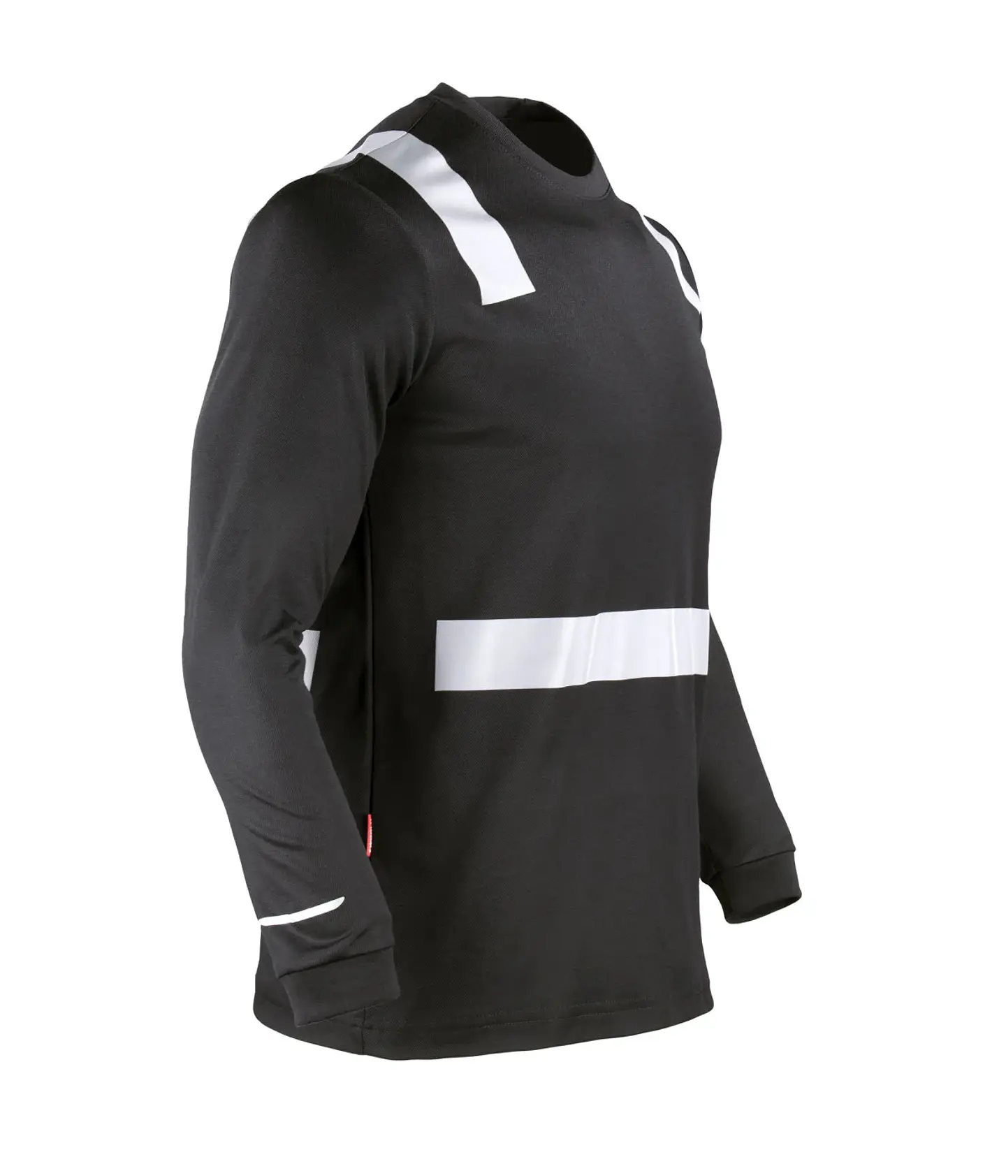 POLERA HIBRIDA C/REFLECTIVA M/LARGA 60% ALG 40% 12