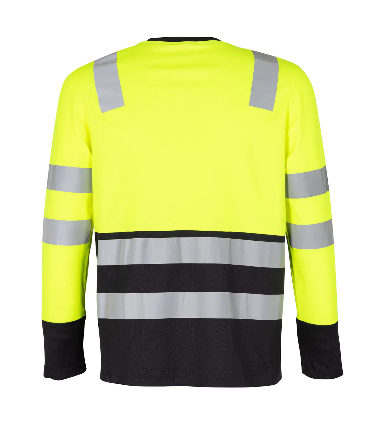 POLERA HIBRIDA HI VIS BI COLOR M/LARGA 2