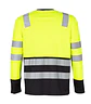 POLERA HIBRIDA HI VIS BI COLOR M/LARGA - Miniatura 2