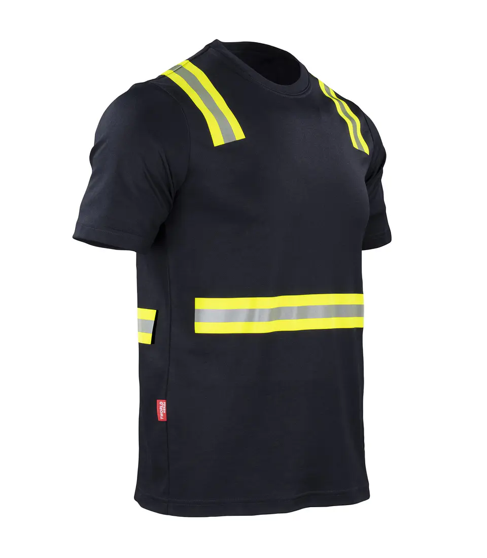 POLERA HIBRIDA DUAL HI VIS HOMBRE M/CORTA 3