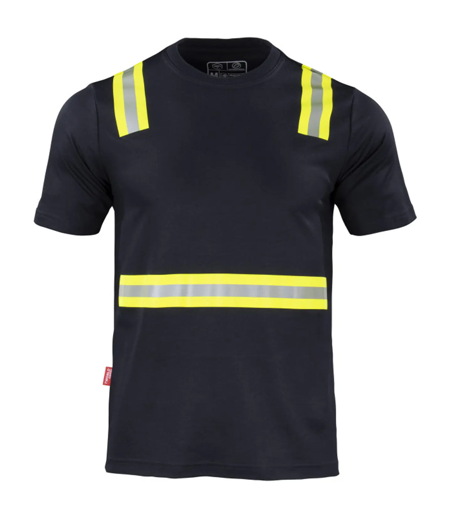 POLERA HIBRIDA DUAL HI VIS HOMBRE M/CORTA 5