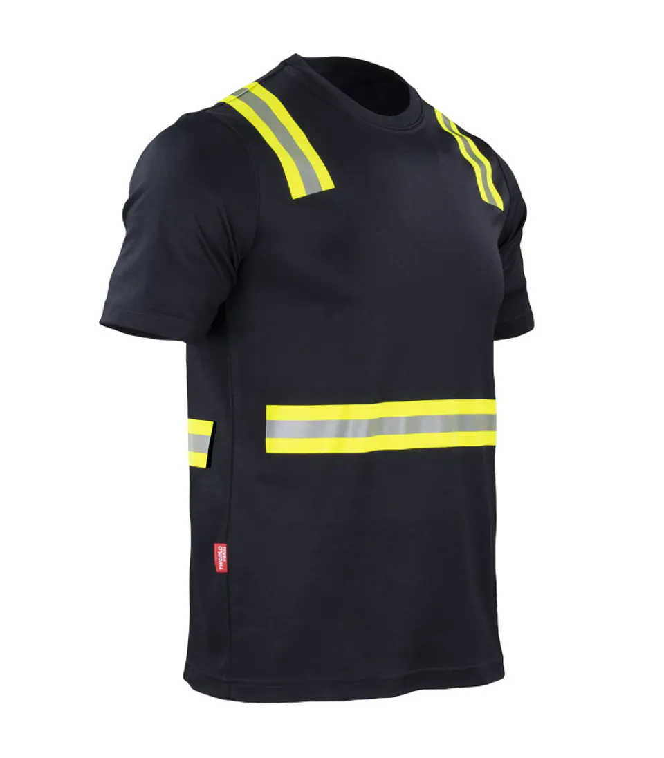 POLERA HIBRIDA DUAL HI VIS HOMBRE M/CORTA 7