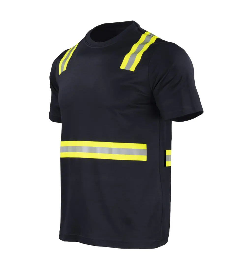 POLERA HIBRIDA DUAL HI VIS HOMBRE M/CORTA 8
