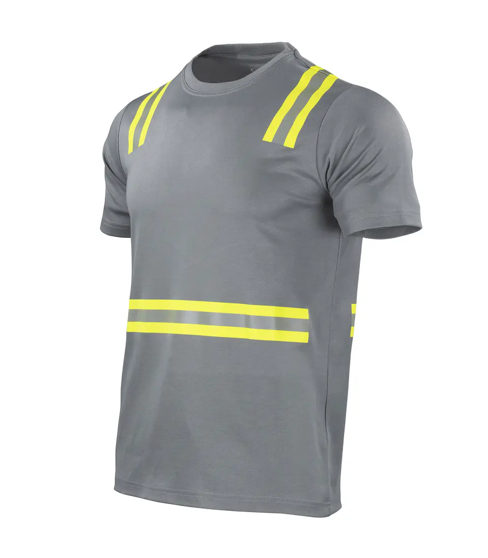 POLERA HIBRIDA DUAL HI VIS HOMBRE M/CORTA 9