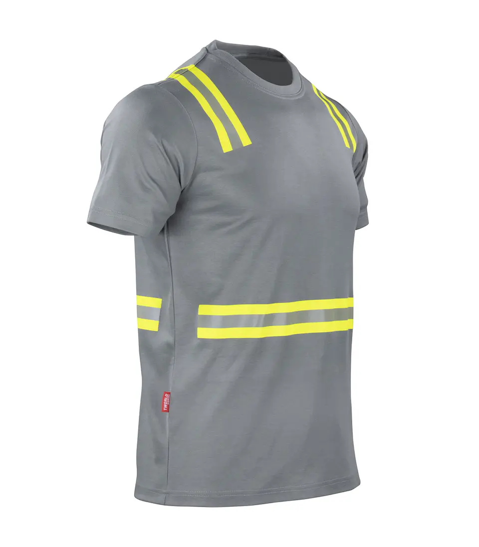 POLERA HIBRIDA DUAL HI VIS HOMBRE M/CORTA 10