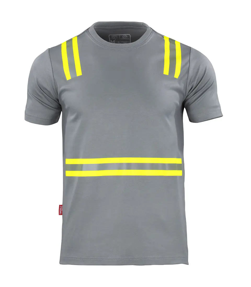 POLERA HIBRIDA DUAL HI VIS HOMBRE M/CORTA 11