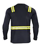 POLERA HIBRIDA DUAL HI VIS HOMBRE M/LARGA - Miniatura 1