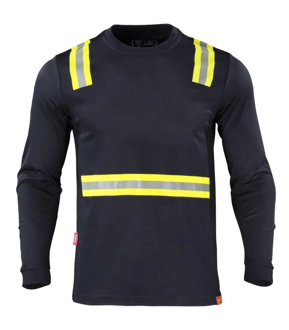 POLERA HIBRIDA DUAL HI VIS HOMBRE M/LARGA 5