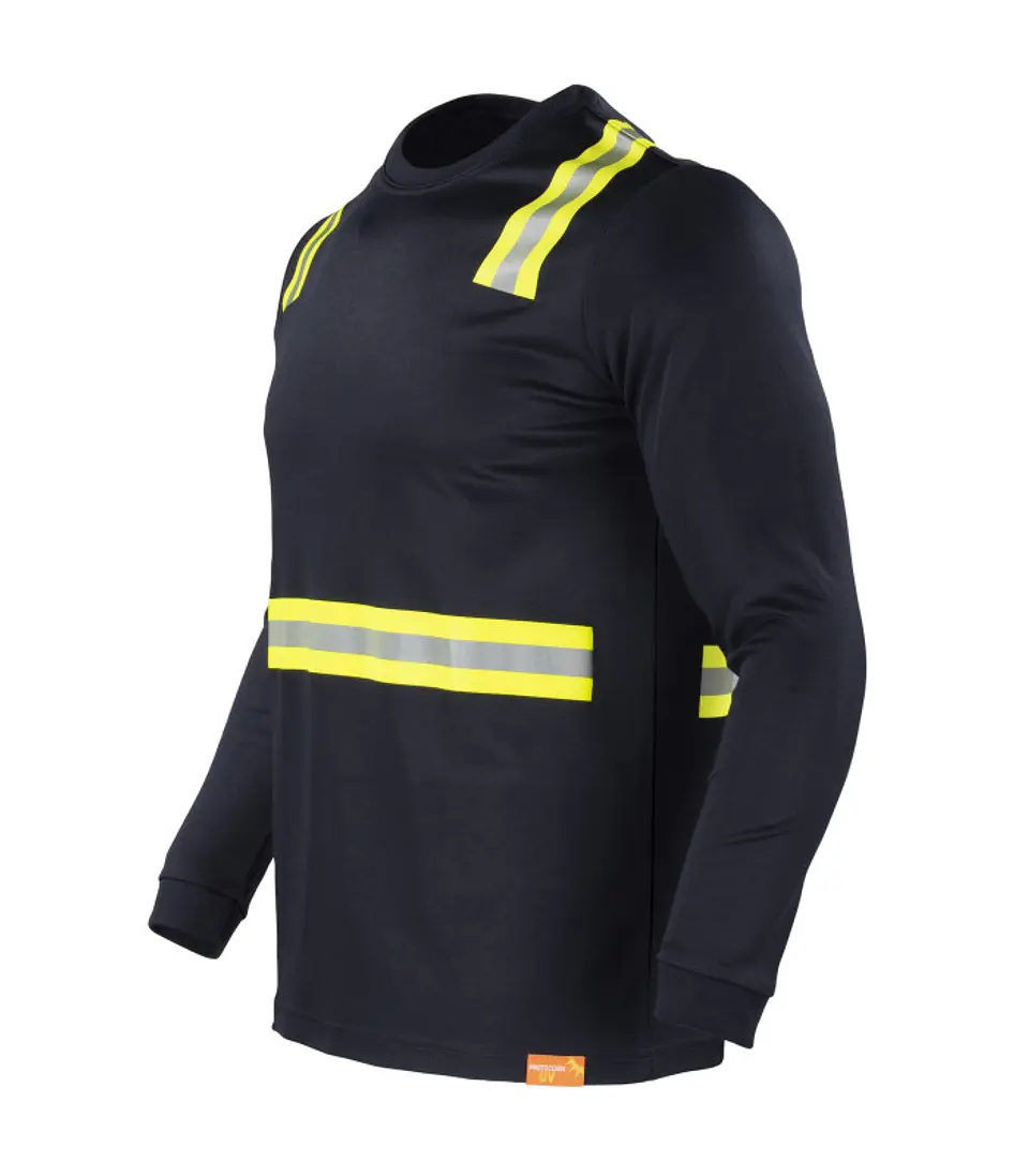 POLERA HIBRIDA DUAL HI VIS HOMBRE M/LARGA 8