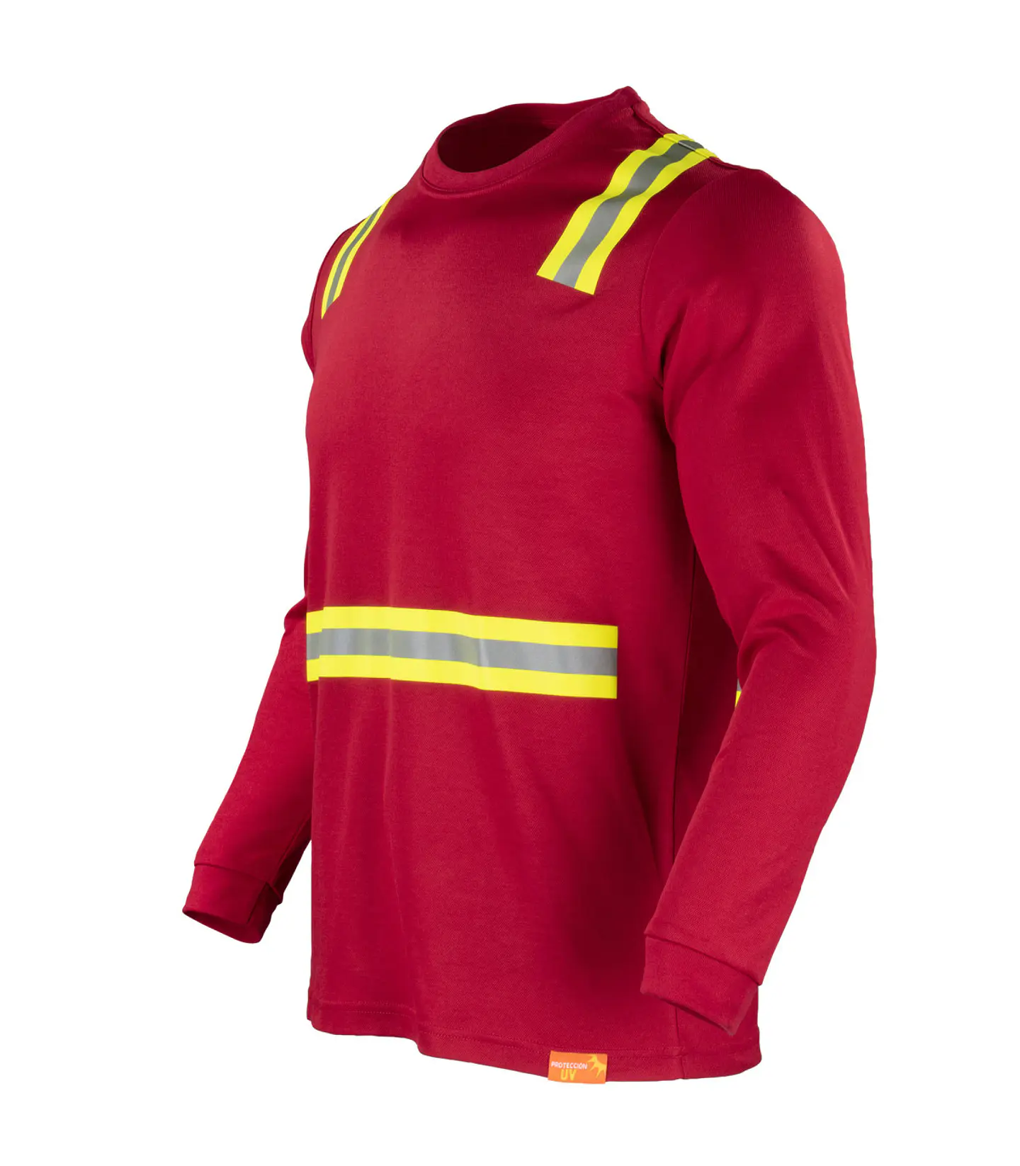 POLERA HIBRIDA DUAL HI VIS HOMBRE M/LARGA 9