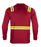 POLERA HIBRIDA DUAL HI VIS HOMBRE M/LARGA - Miniatura 11