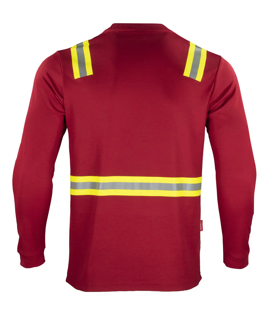 POLERA HIBRIDA DUAL HI VIS HOMBRE M/LARGA 11