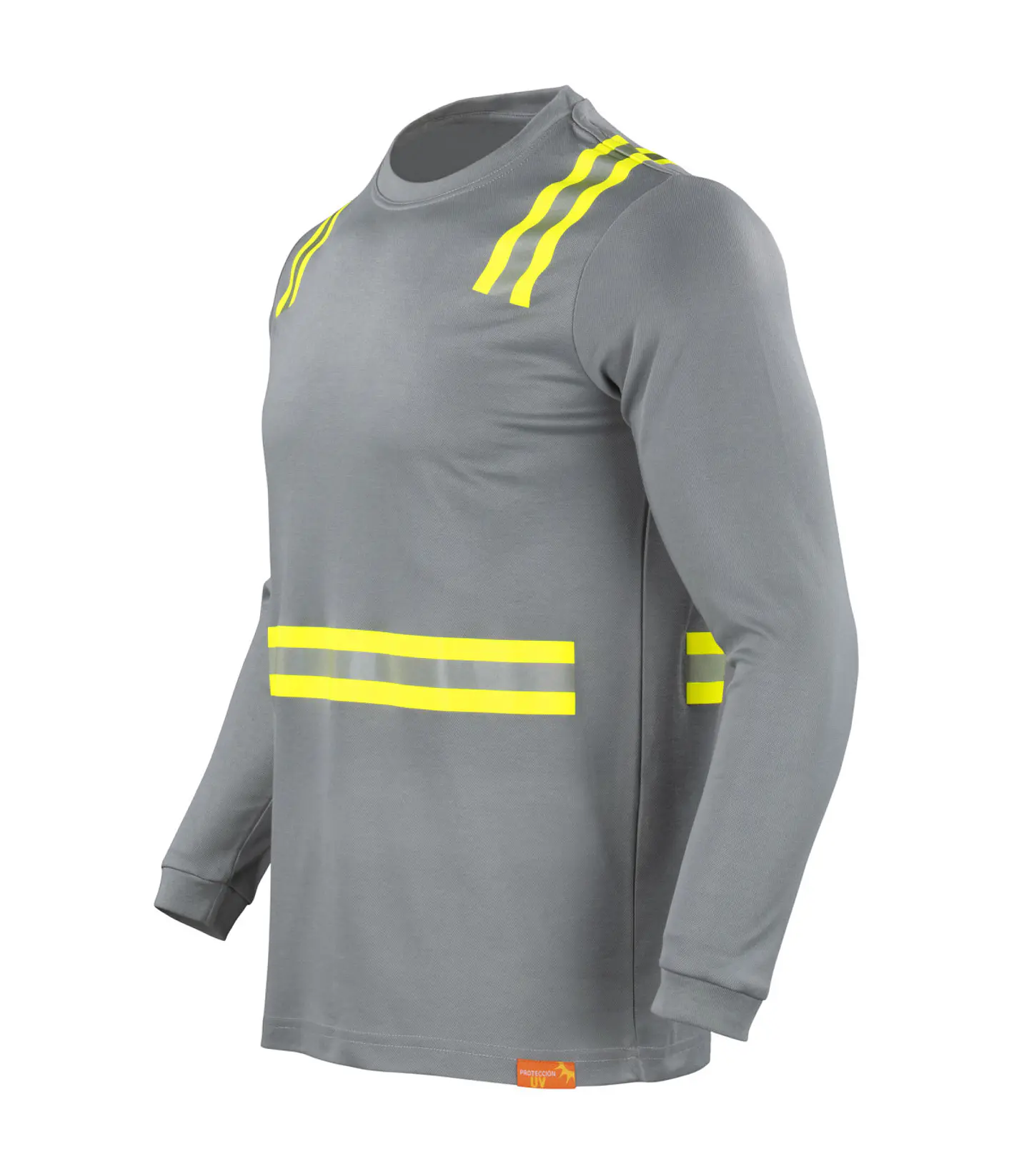 POLERA HIBRIDA DUAL HI VIS HOMBRE M/LARGA 13