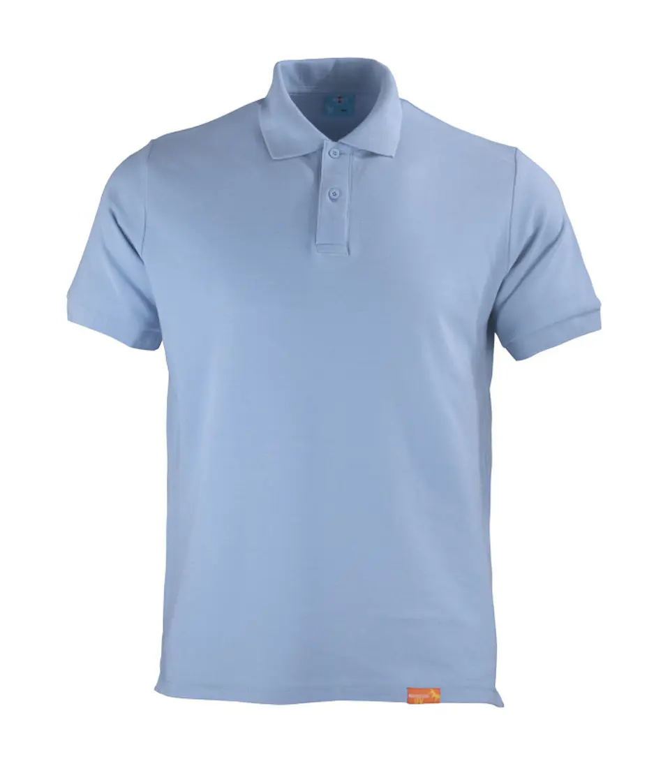 POLERA POLO M/C HOMBRE 80% ALG 20% POLY 9