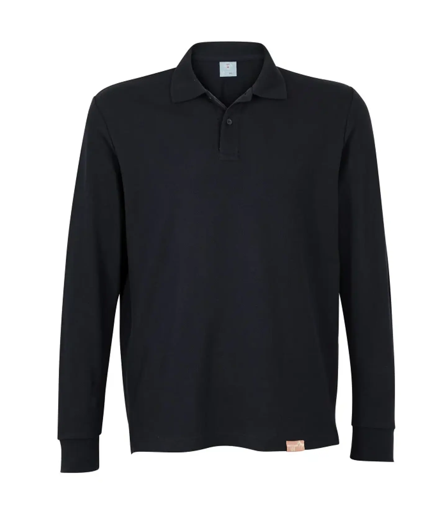 POLERA POLO M/L HOMBRE 80% ALG 20% POLY 1