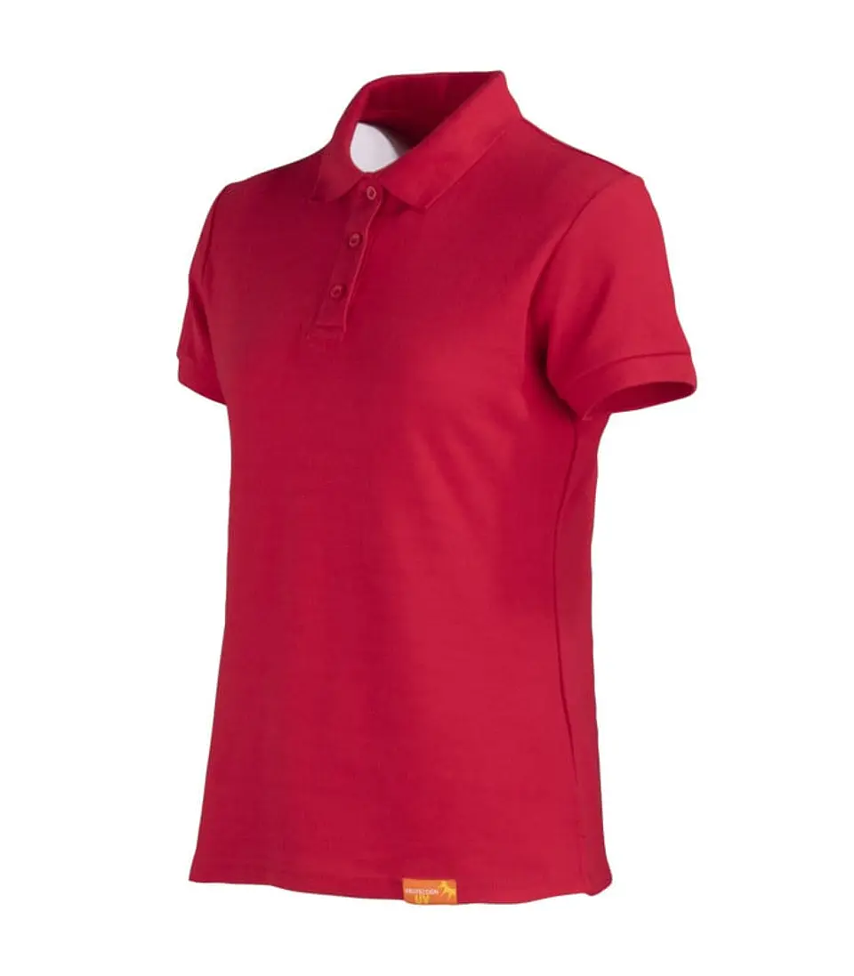 POLERA POLO M/C MUJER 80% ALG 20% POLY 7