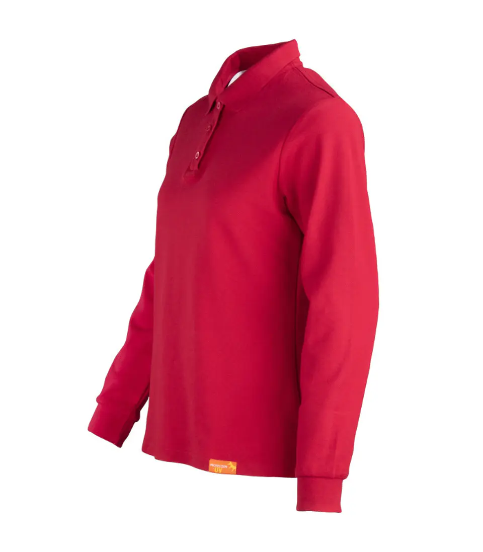 POLERA POLO M/L MUJER 80% ALG 20% POLY 7