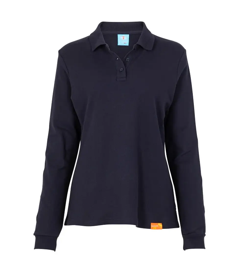 POLERA POLO M/L MUJER 80% ALG 20% POLY 14