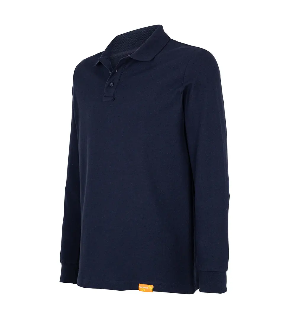 POLERA POLO M/L HOMBRE 60% ALG 40% POLY 4